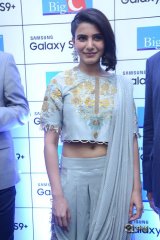 Samantha Launches Samsung S9 Mobile at Big C Kukatpally